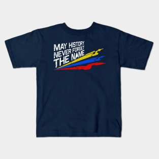 May History Never Forget Kids T-Shirt